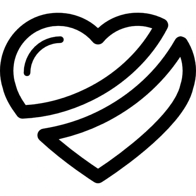 Broken Heart Clipart Black And White | Free download on ClipArtMag