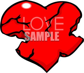 350x306 Really Broken Heart