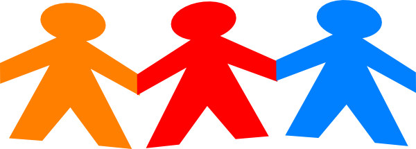 600x215 Paper Chain Clipart