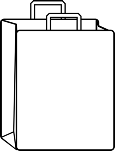 228x298 Bag Clipart Outline