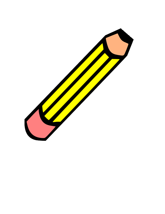 673x871 Dull Pencil Clipart