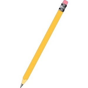 300x300 Long Pencil Clipart