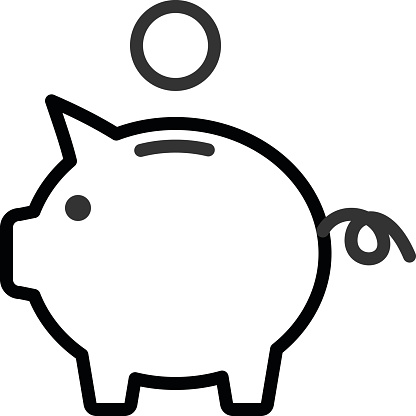 416x416 Piggy Bank Clipart