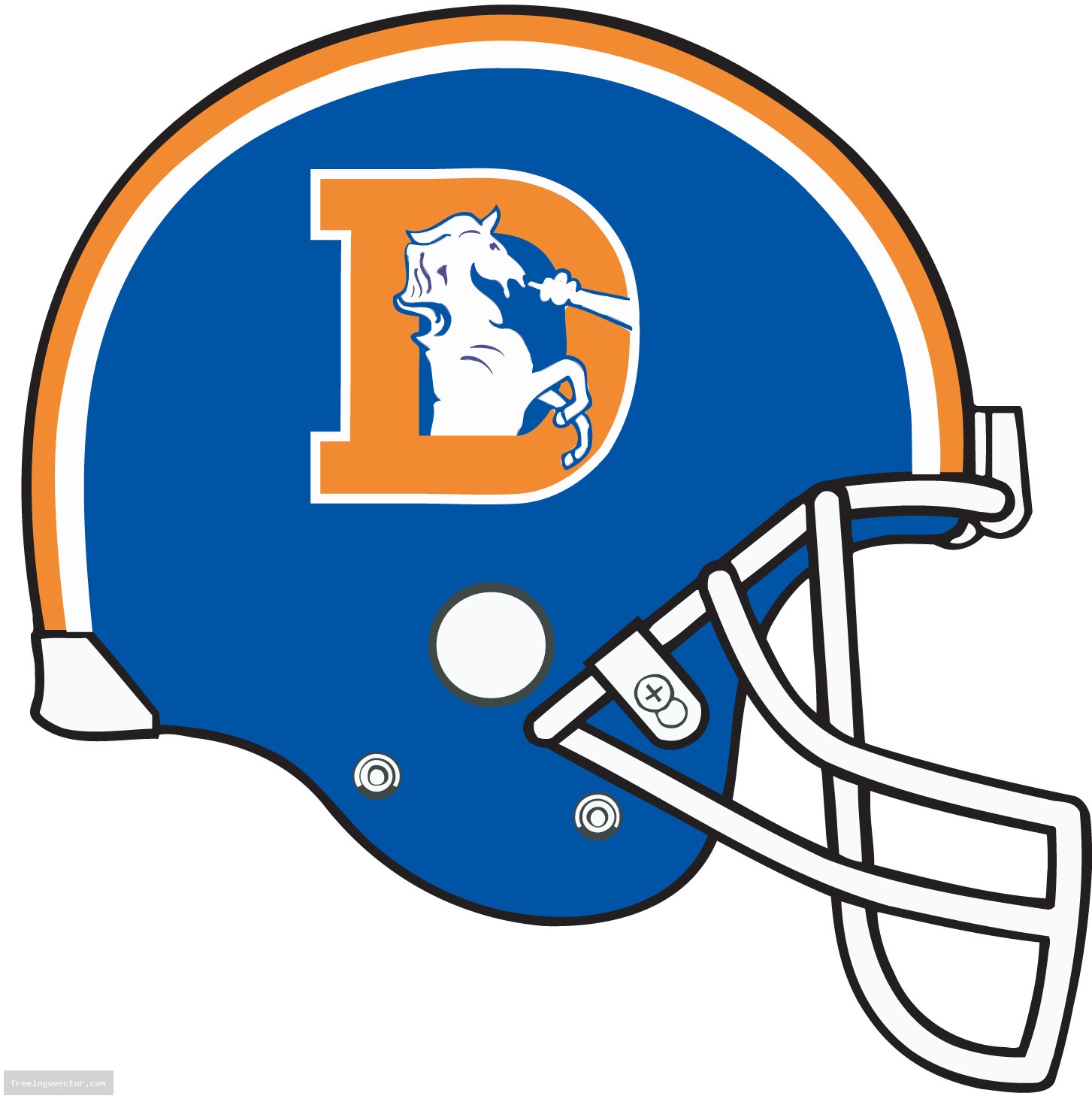 1453x1462 Helmet Clipart Broncos
