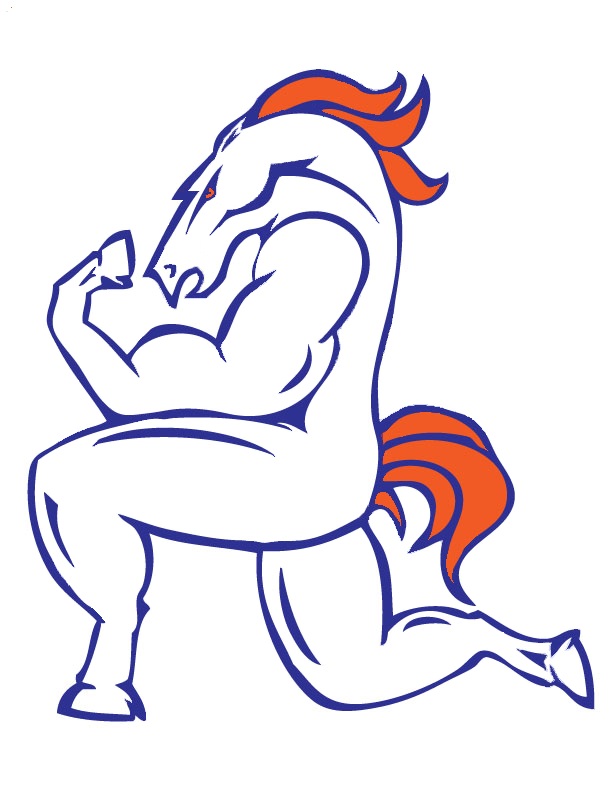 612x792 Tebowing Bronco Logo 2 Tebowing Know Your Meme