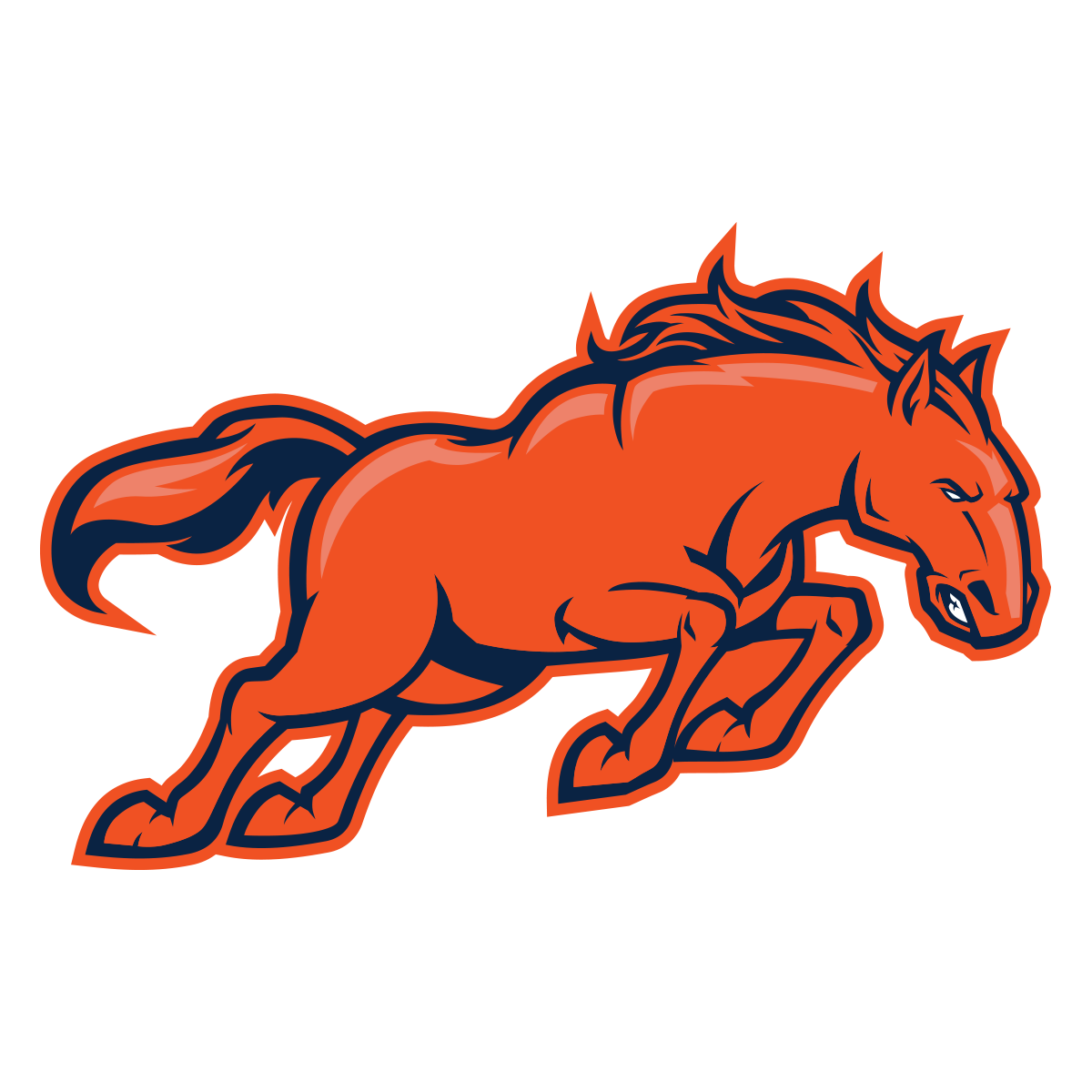 Collection of Broncos clipart | Free download best Broncos clipart on