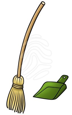 252x400 Clip Art Broom And Scoop Clipart Panda
