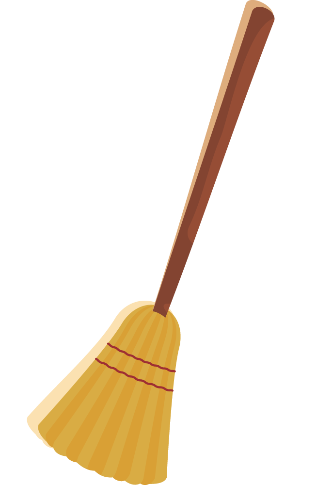 685x1000 Broom Clipart Kid