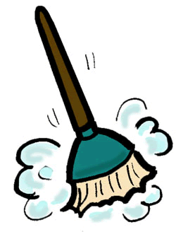 250x328 Magic Clipart Broomstick