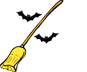 298x246 Witch S Broom Clip Art