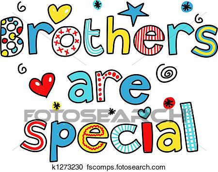 450x355 Stock Illustrations Of Brothers Are Special K1273230
