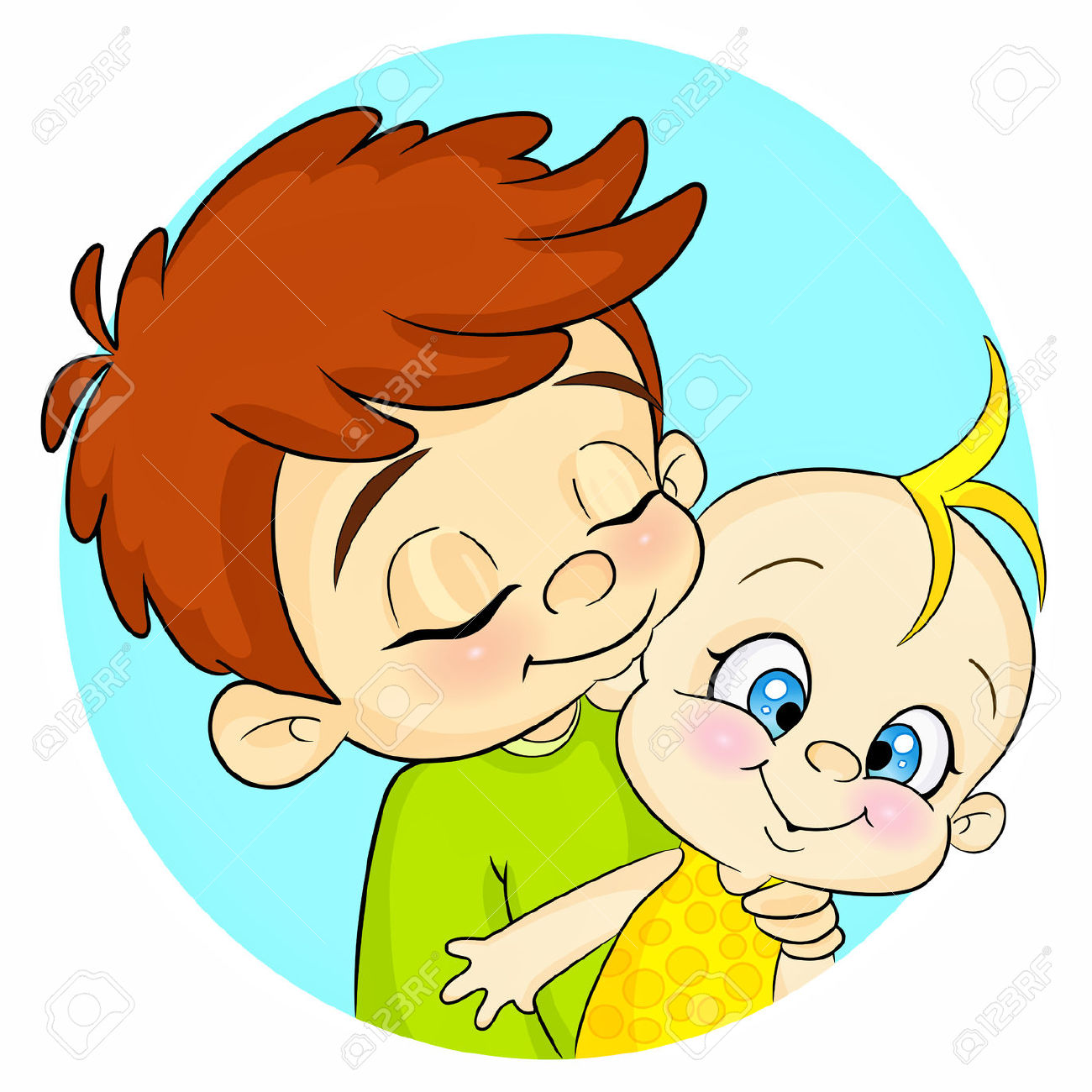 1300x1300 Brothers Cartoon Clipart