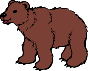 299x243 Brown Bear Clip Art