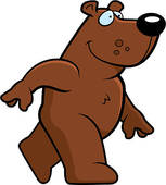 153x170 Brown Bear Clip Art