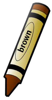211x400 Brown Crayon Clipart Free Images