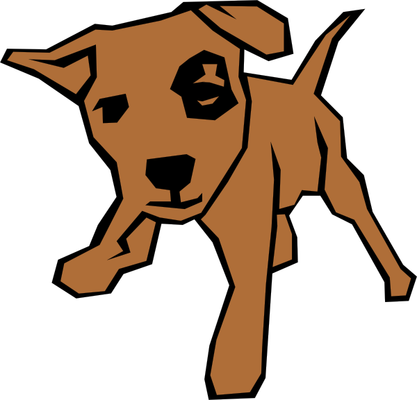 600x576 Browndog Clip Art