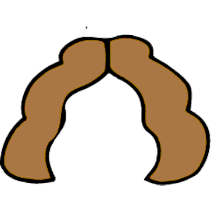 300x300 Long Hair Clipart Brown Hair Boy
