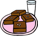 160x154 Brownies Clipart