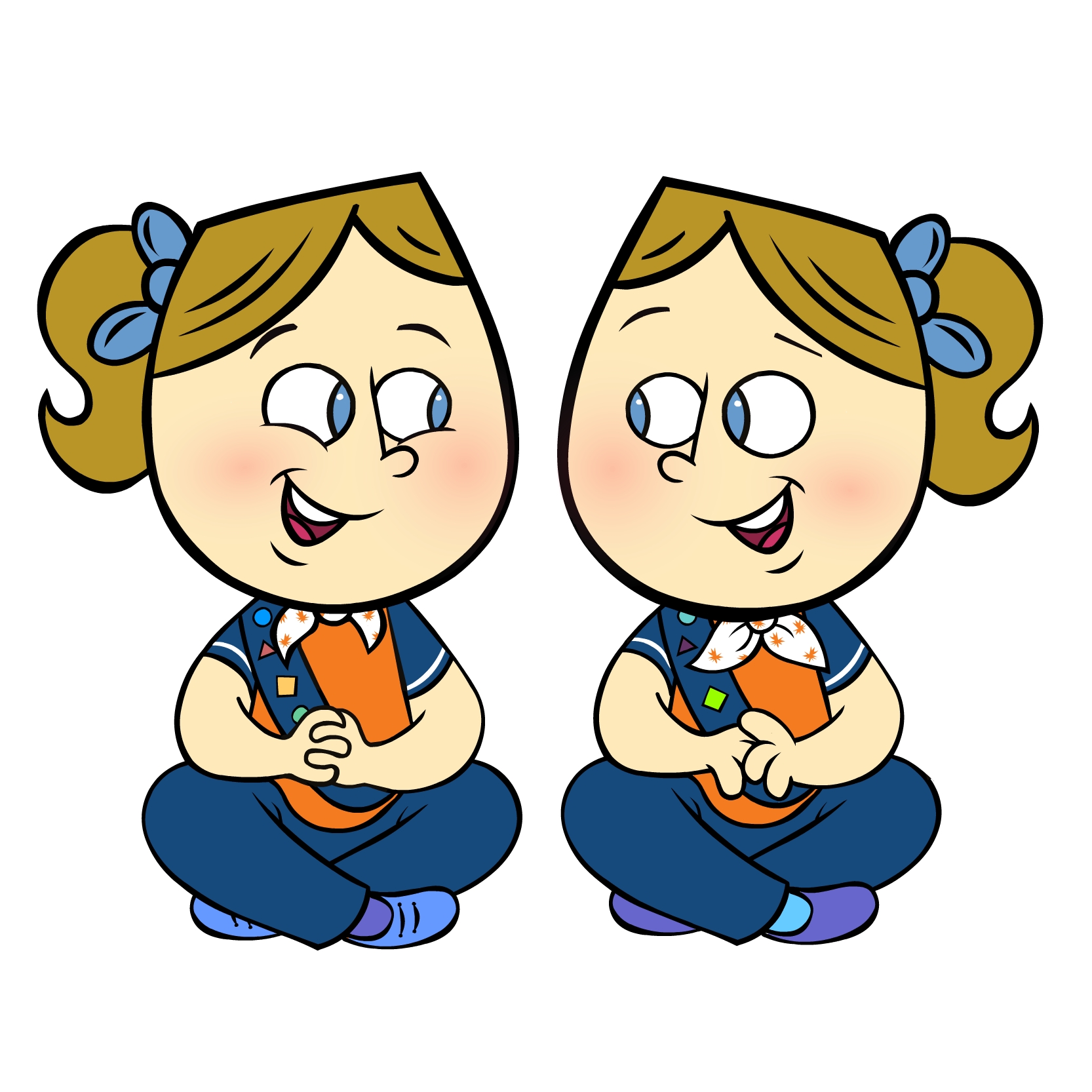 1666x1666 Brownie Clip Art Girl Guide Ideas Clip Art