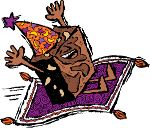 301x256 Brownie Clipart Magic