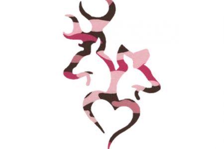 450x300 Camo Browning Deer Clip Art