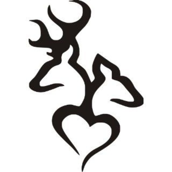 600x600 Read Customer Reviews Of Browning Deer Head Heart Logo Style