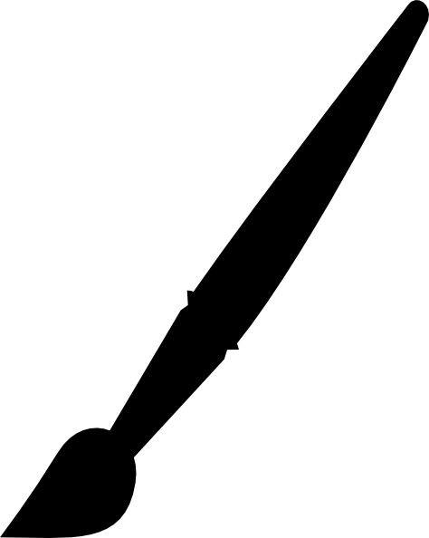 474x594 Free Paintbrush Clipart Image