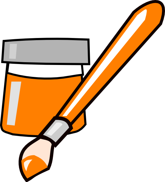 540x594 Paint Clip Art