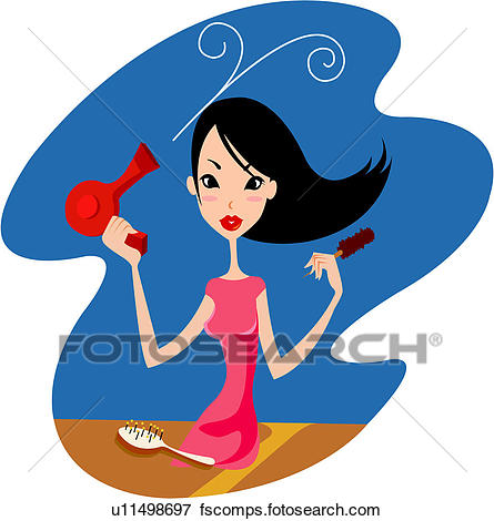 445x470 Brush Hair Clip Art And Illustration. 6,015 Brush Hair Clipart