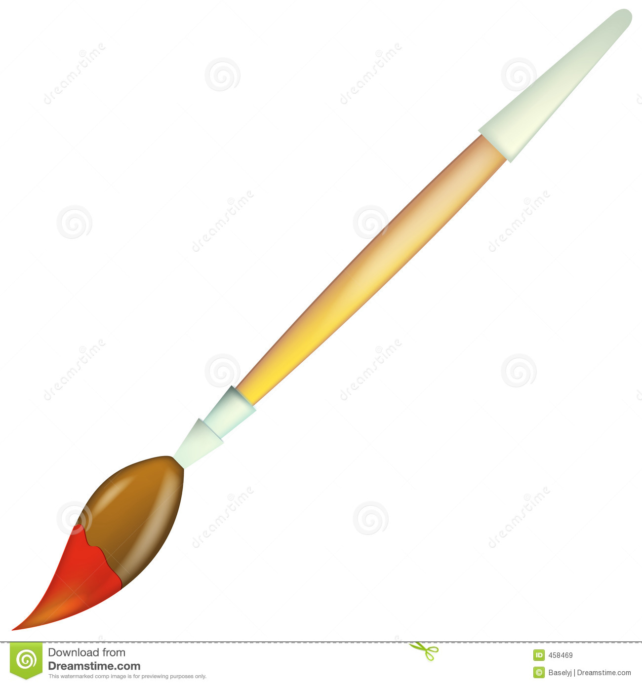 1300x1390 Paint Brush Image Clipart