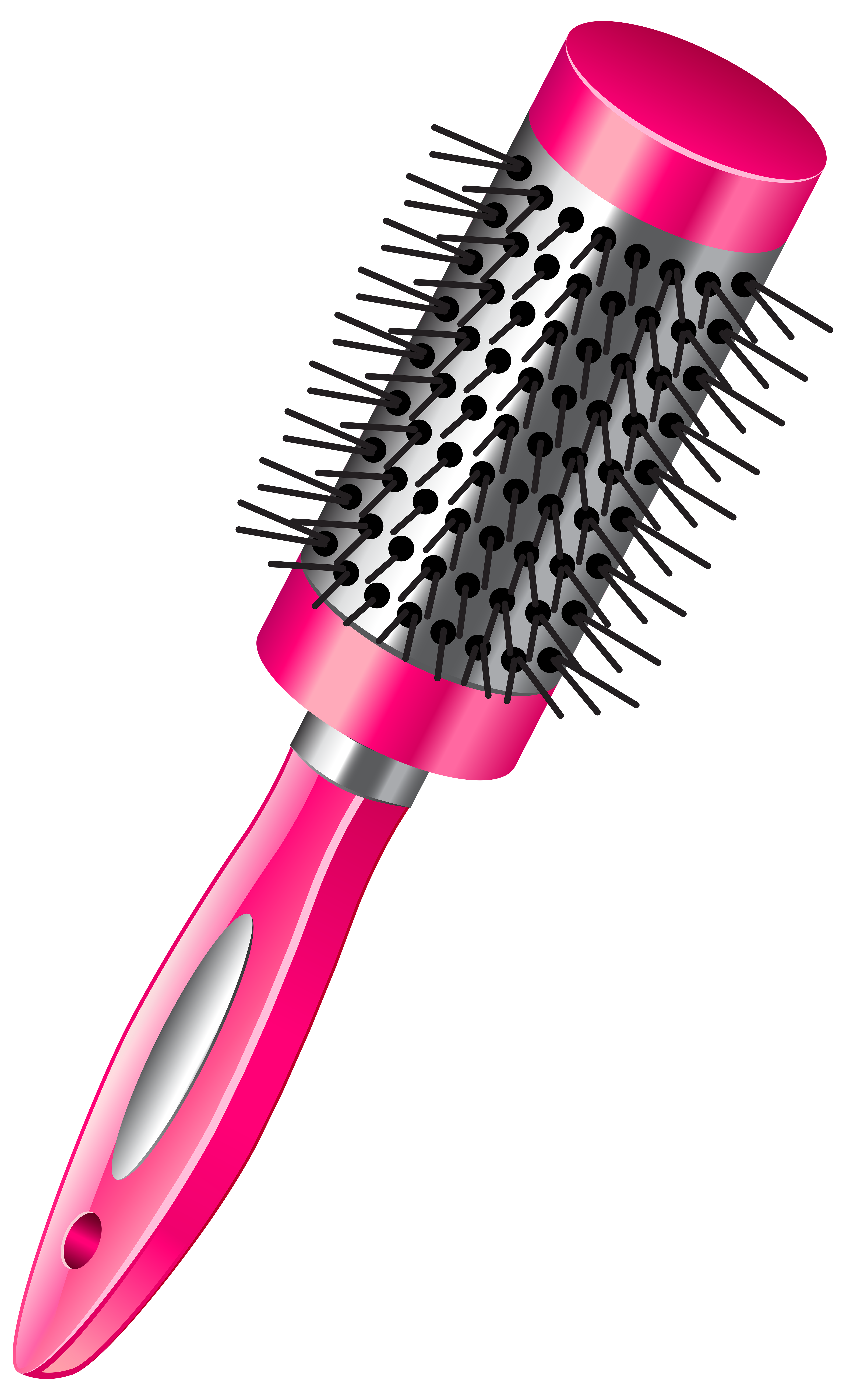 4836x8000 Pink Clipart Hair Brush