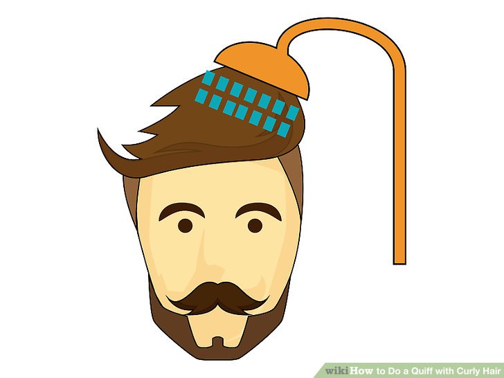 728x546 How To Do A Quiff With Curly Hair 14 Steps (With Pictures)