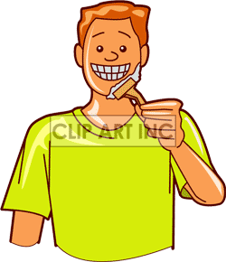 250x290 Boy Brushing Teeth Clipart Clipart Panda