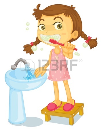 358x450 3,164 Brushing Teeth Cliparts, Stock Vector And Royalty Free