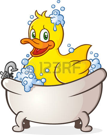357x450 Bubble Bath Clipart