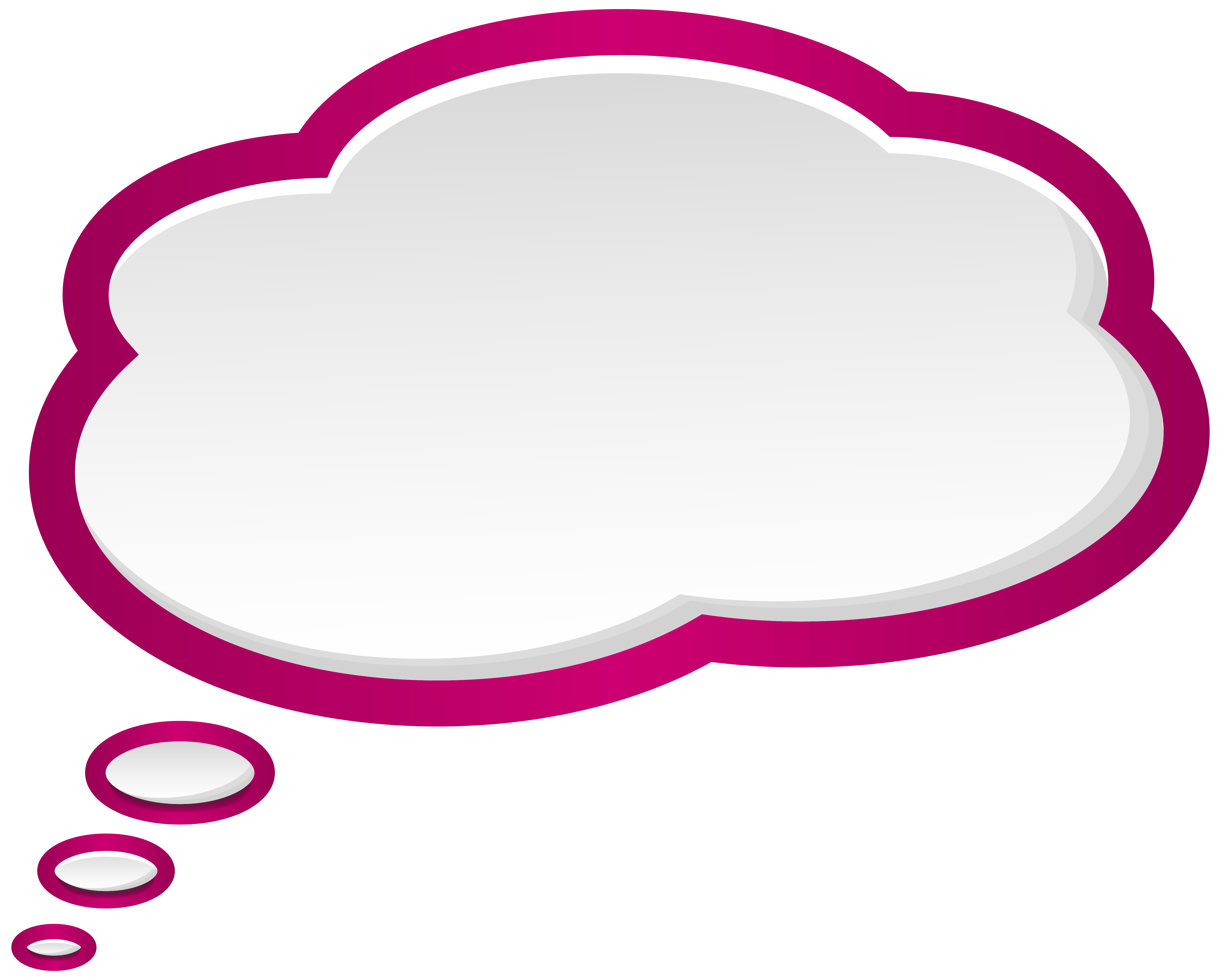 5911x4744 Bubble Speech Pink White Png Clip Art Imageu200b Gallery