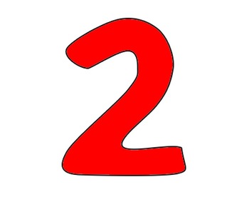 350x276 Bubble Numbers 1 10 In Png Format, In Blue, Red And White