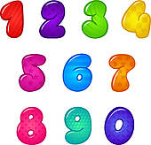 Bubble Numbers Clipart | Free download on ClipArtMag