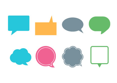 384x272 Speech Bubbles