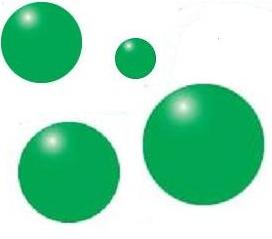 272x239 Green Bubbles Clip Art Cliparts
