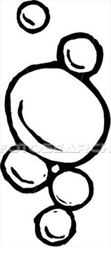 158x370 Clip Art Black And White Bubbles Clipart