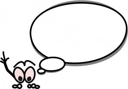 425x297 Thought Bubble Speech Bubble Orange Transparent Stick Clip Art