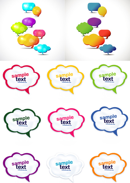 426x600 Cartoon Speech Bubbles Clip Art Free Vector Download (214,346 Free