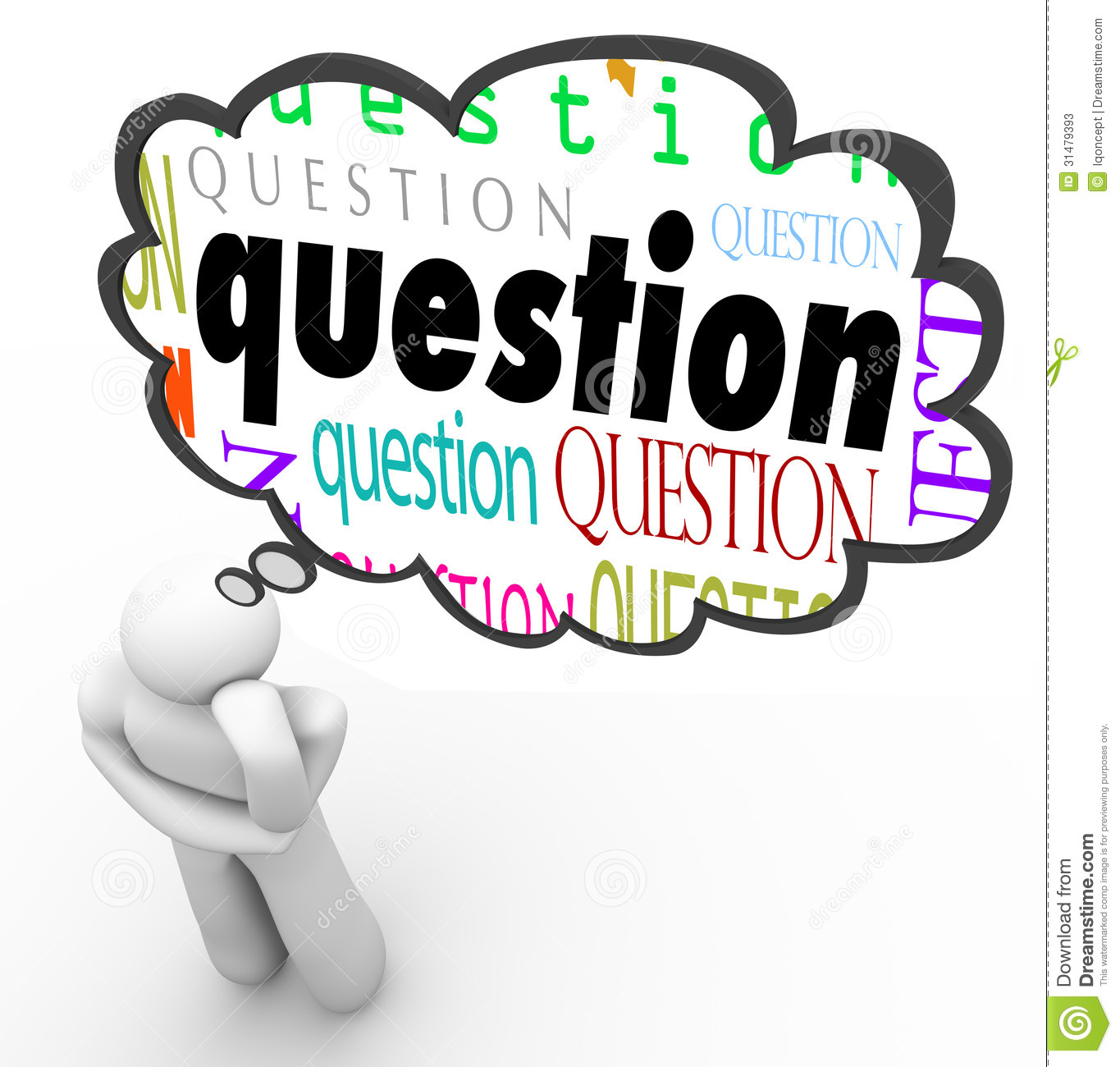 1365x1300 Person Thinking With Thought Bubble Clipart Panda