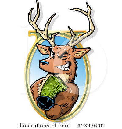 400x420 Buck Clipart