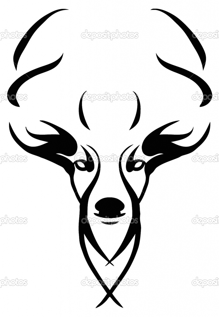 708x1024 Deer Skull Drawings Images Of Deer Skull Clip Art Pictures