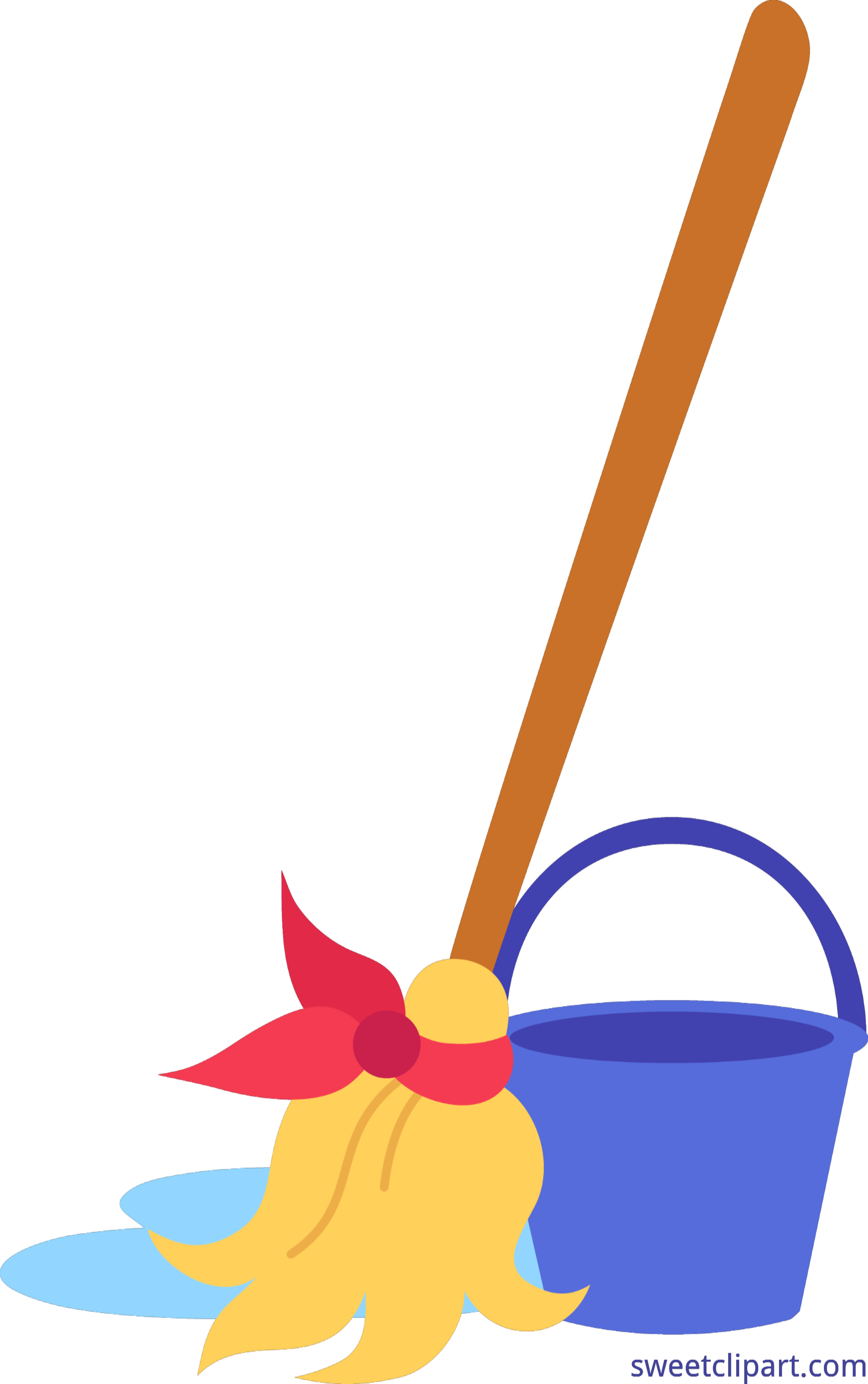 4968x7917 Mop Bucket Clip Art
