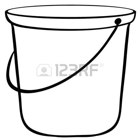 450x448 Line Clipart Bucket
