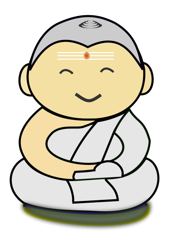 566x800 Free Smiling Buddha Clip Art