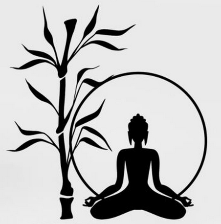 Buddha Silhouette Clipart | Free download on ClipArtMag
